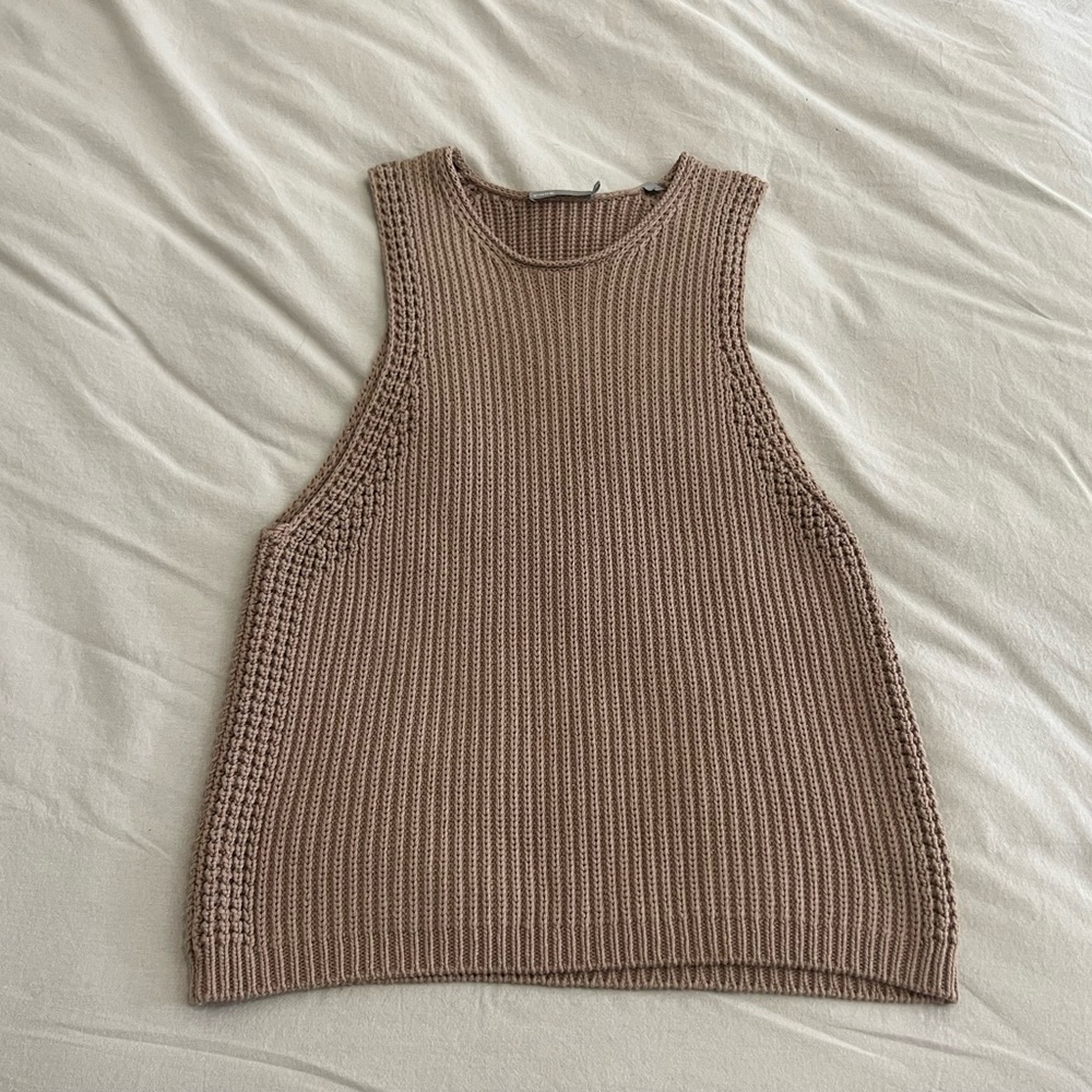 Vince Sweater Tank Size Large
